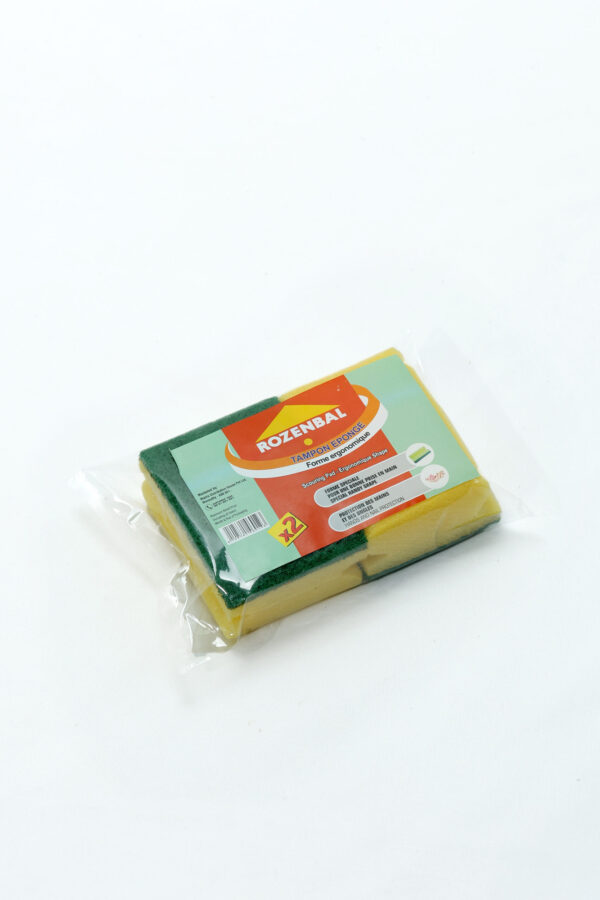 Rozenbal Double Sided Sponge — Pack of 2